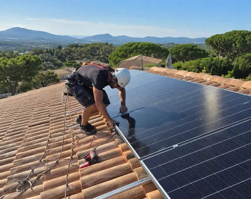 Installateur panneaux solaires Ménesplet — pose photovoltaïque sur toiture
