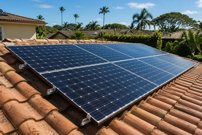 Installation de panneaux solaires à Ménesplet